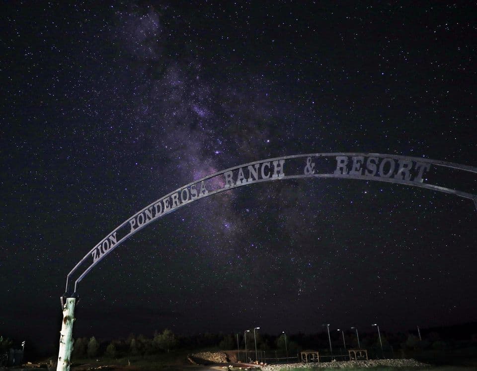 Zion Ponderosa Ranch Resort Stargazing