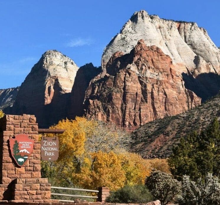 zion national park entrance