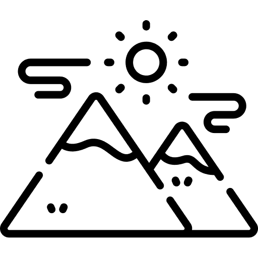 A stylized silhouette of a cat.