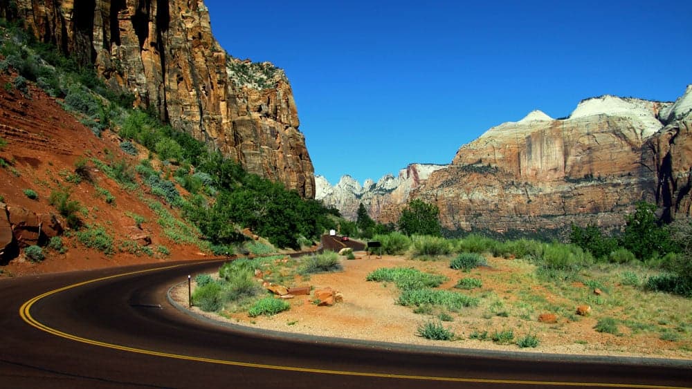 Driving to Zion