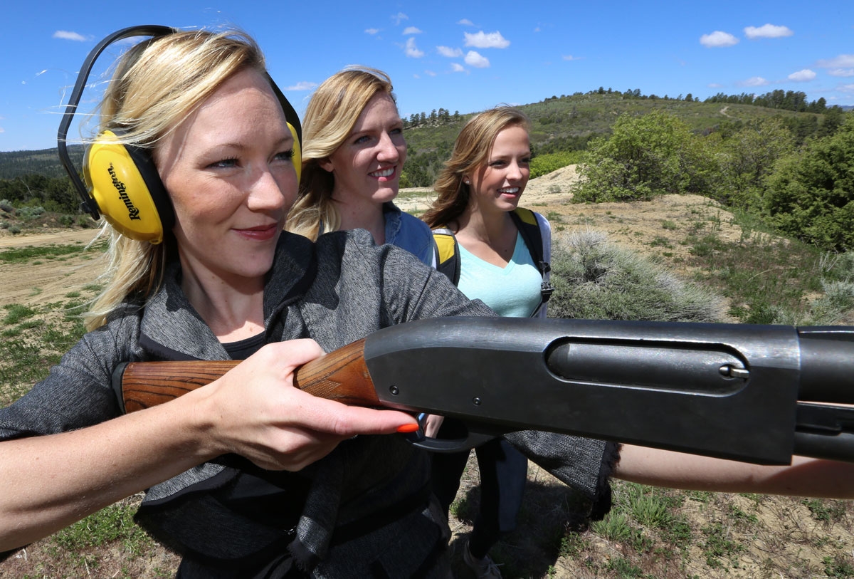 Skeet shooting is just one of the activities available at Zion Ponderosa