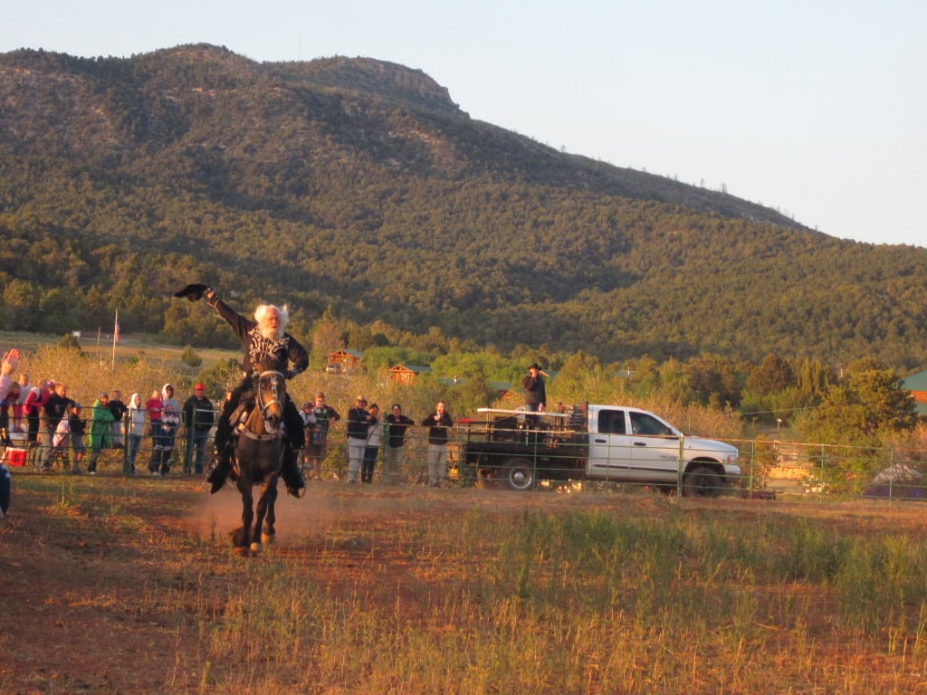 "Santa", the winner of our first rodeo this season