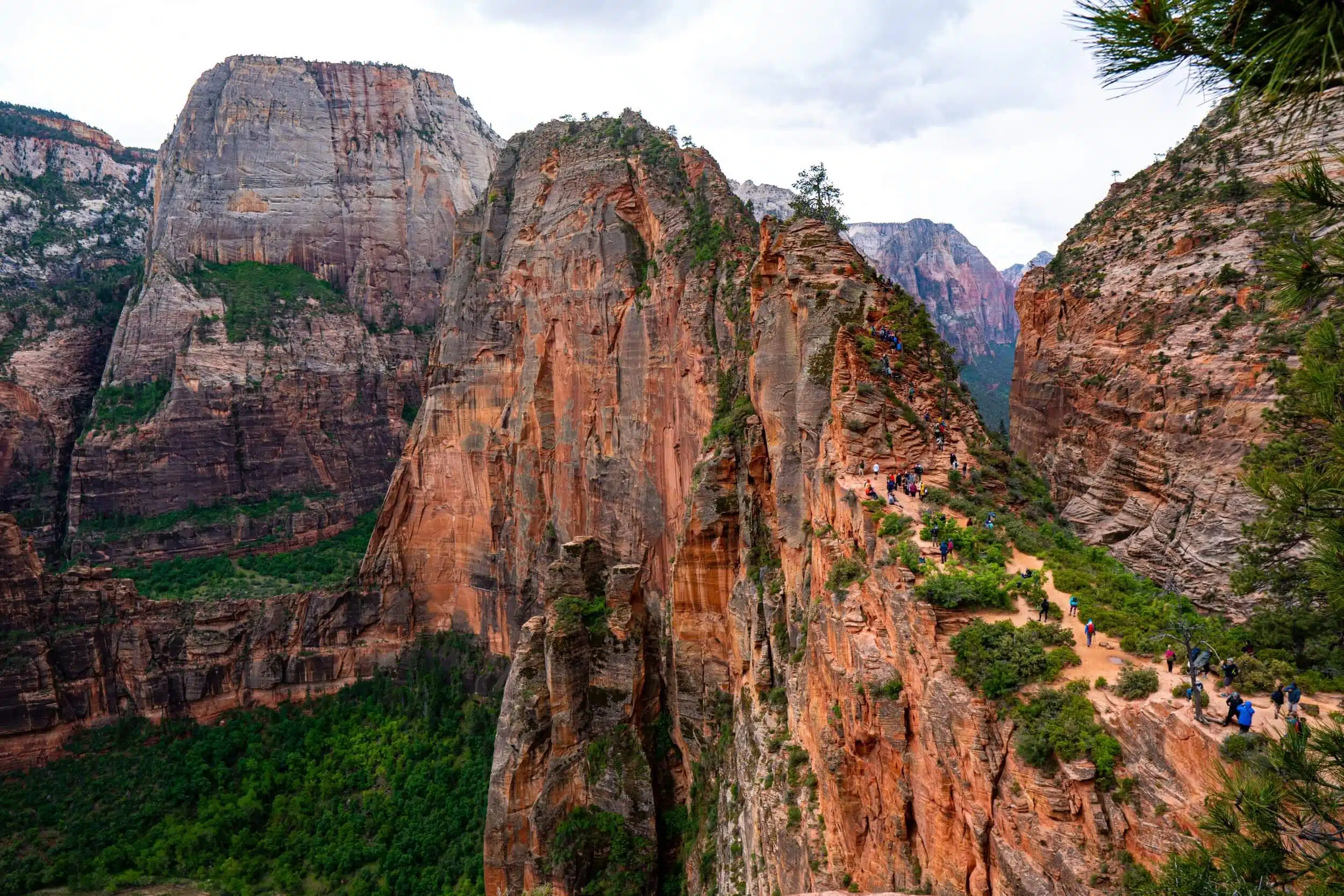 Angels Landing at Utah Zion National Park