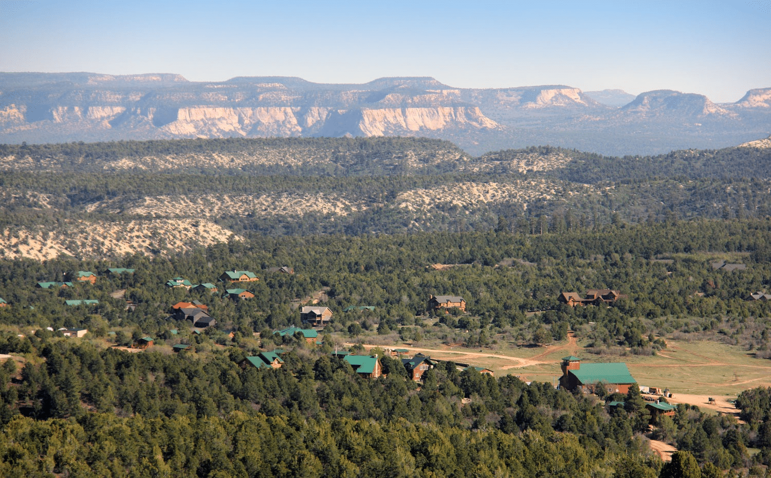 Overview of Zion Ponderosa Ranch & Resort near Zion National Park