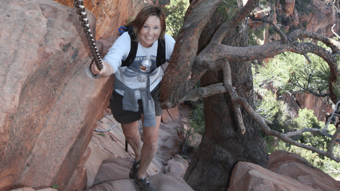 Women's Adventure Retreat Hiking Angel's Landing