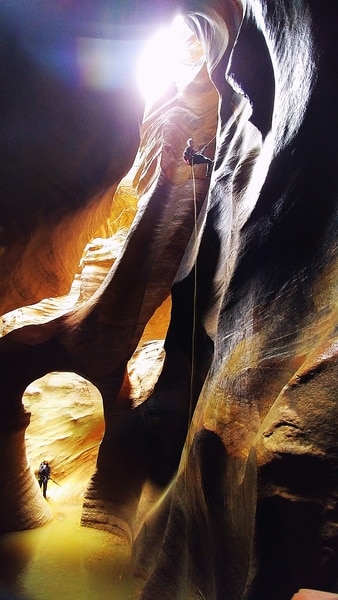 Canyoneering Rappelling Zion Ponderosa Photo Contest