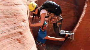 Canyoneering - Rappelling