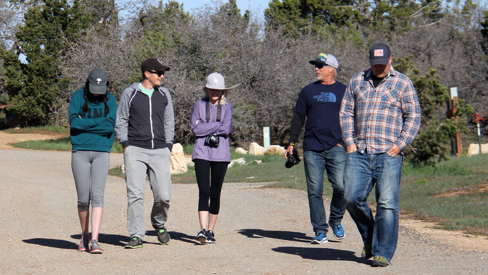 Campground PeopleWalking