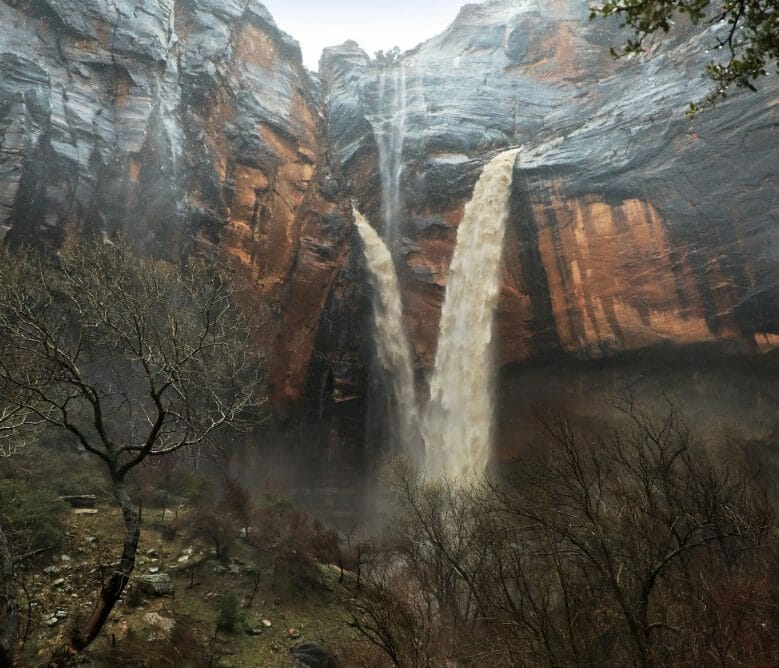 Zion National Park Waterfalls