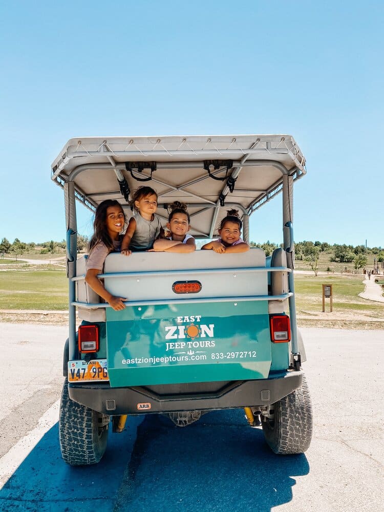 Raising the free east zion jeep tours Zion Ponderosa Ranch and Resort