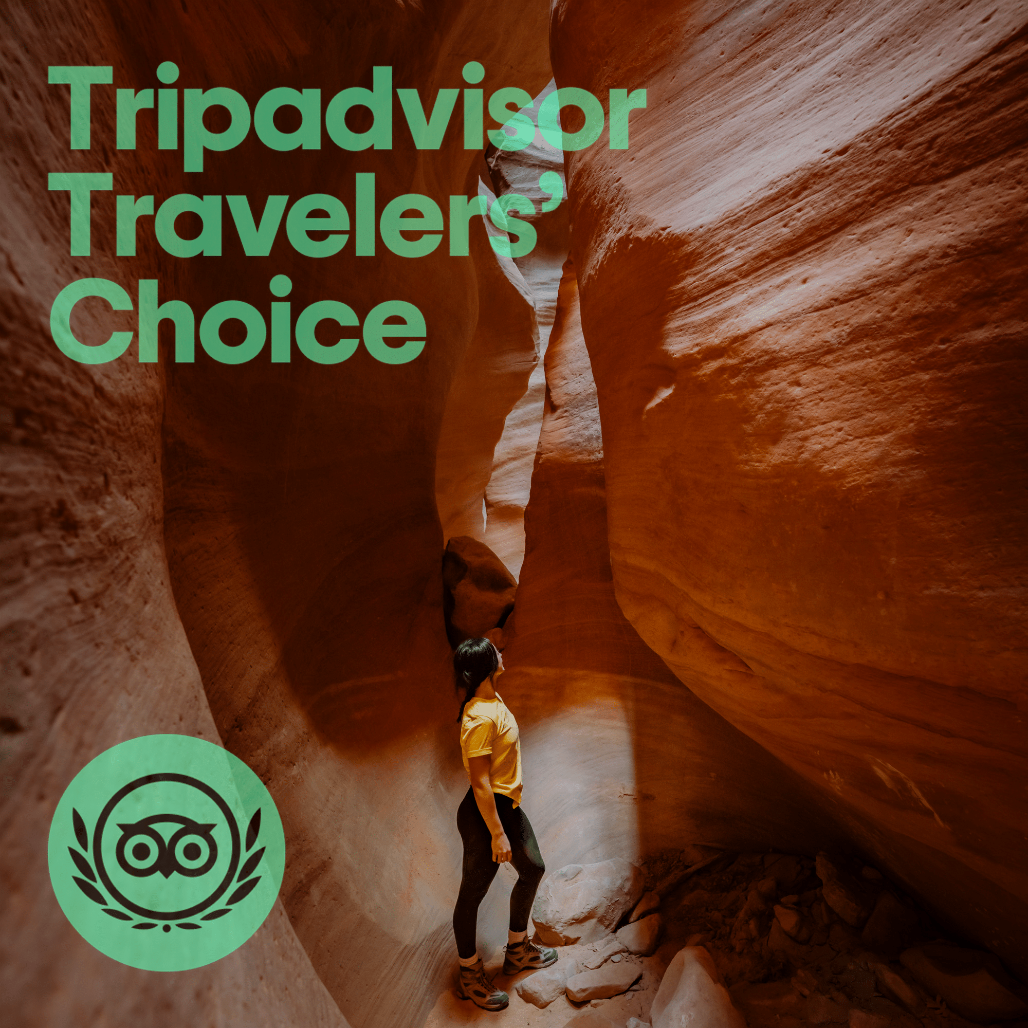 Featured image for “East Zion Adventures Receives Tripadvisor Travelers’ Choice Award”