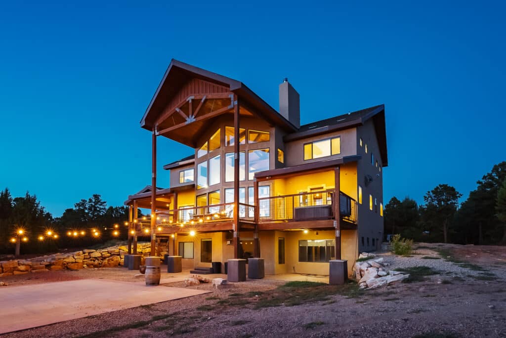 A large house at Zion