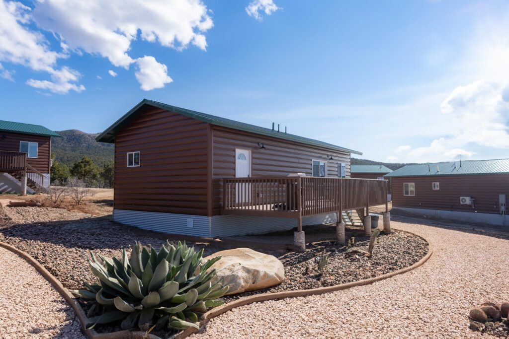 A tiny home vacation rental near Zion National Park.